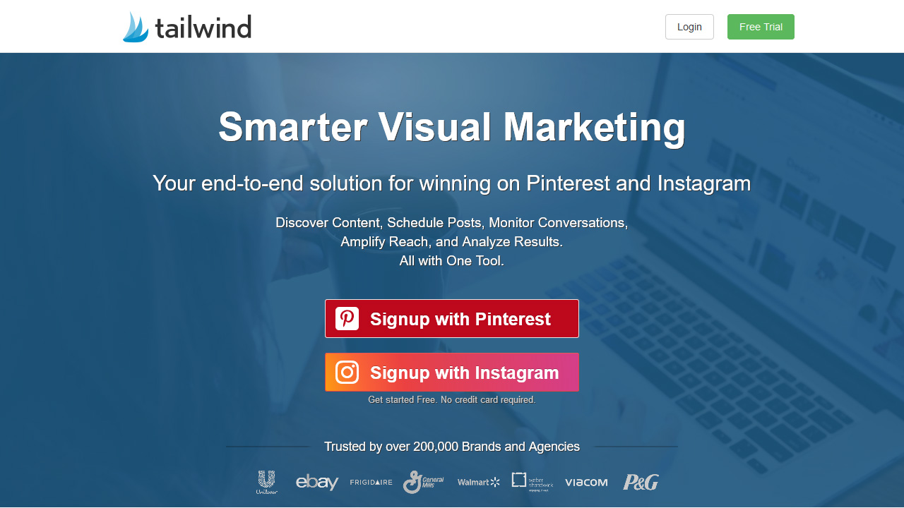 Tailwind Pinterest Instagram Scheduler Analytics Marketing Tool