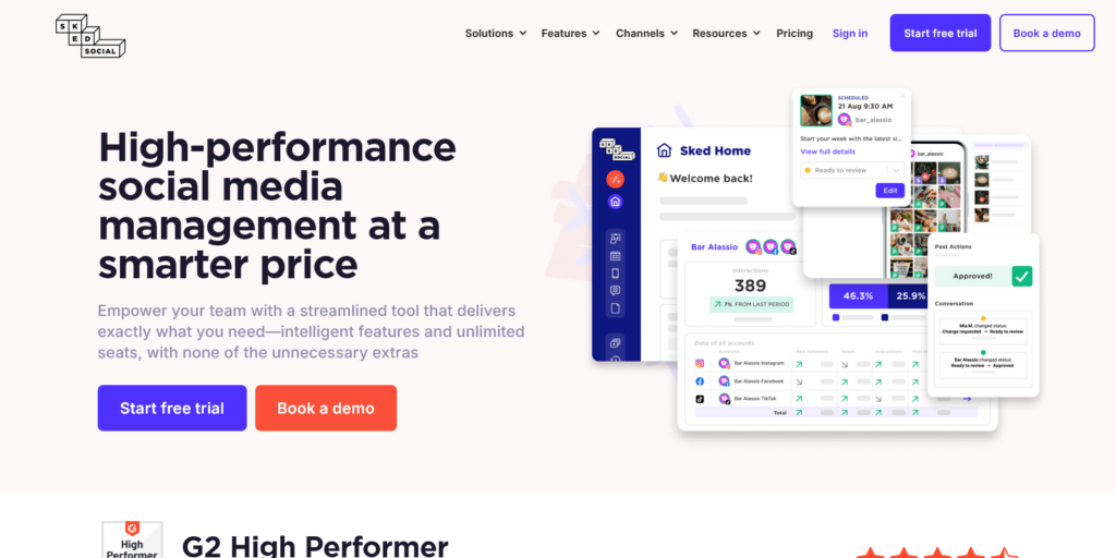 Sked Social Social Media Management Platform