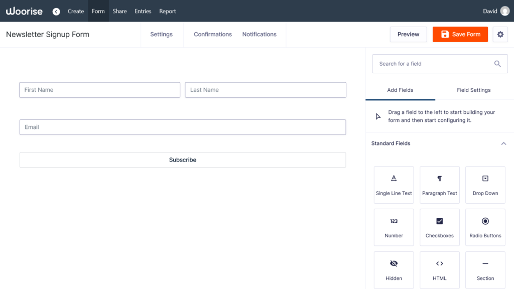 form builder
