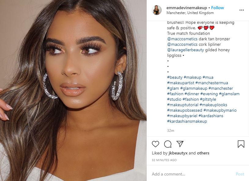 instagram hashtags for makeup ideas examples