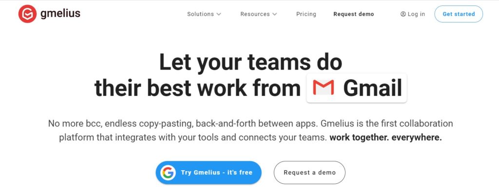 Gmelius Email Marketing Automation Tool