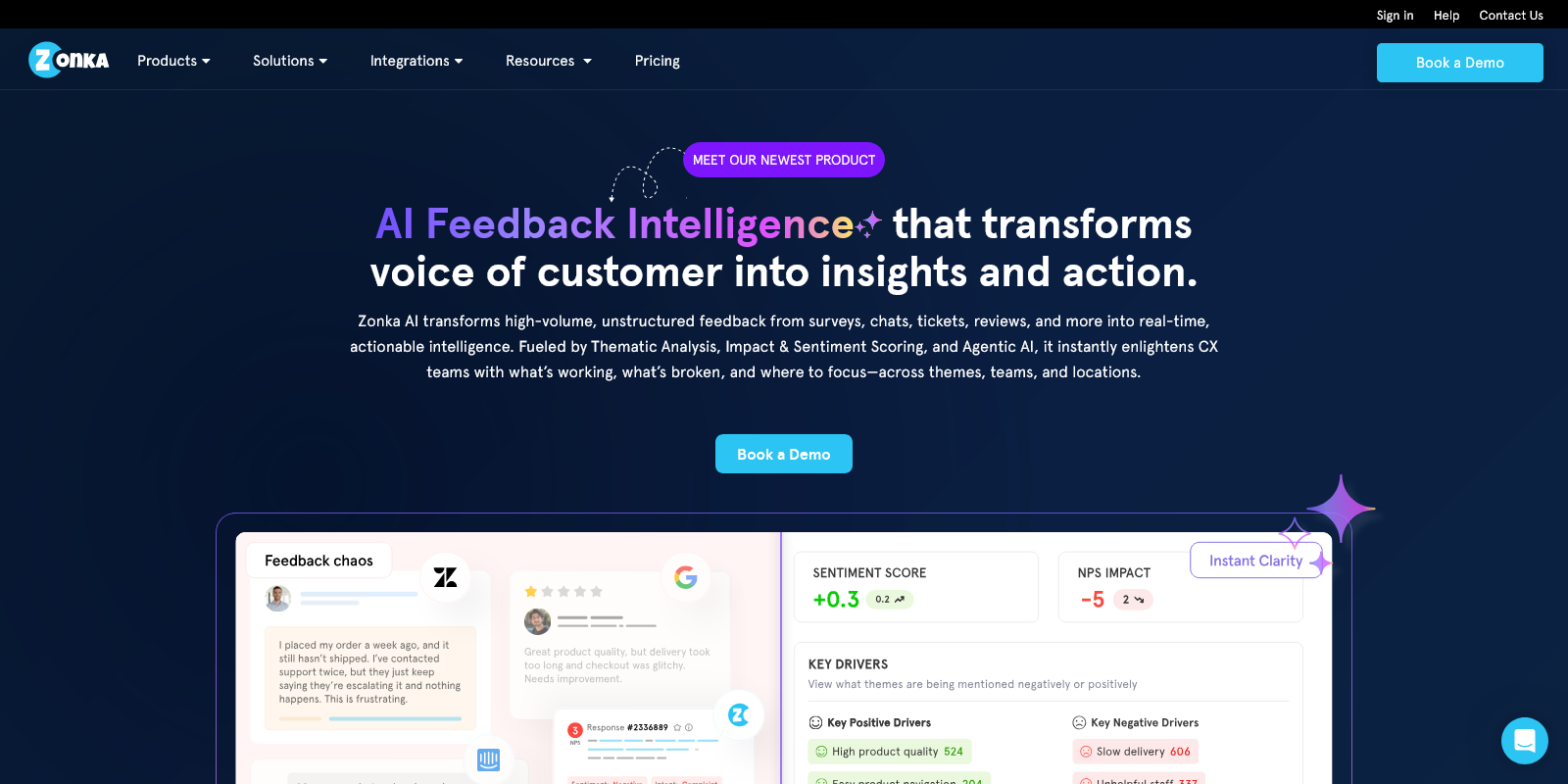Zonka Feedback AI Customer Feedback Intelligence Platform
