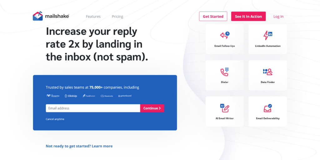 AI Powered Sales Engagement B2B Lead Platform Mailshake