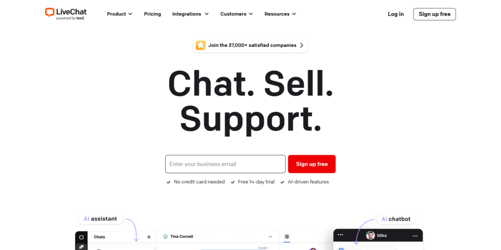 Business 💬 Live Chat Software for E commerce LiveChat