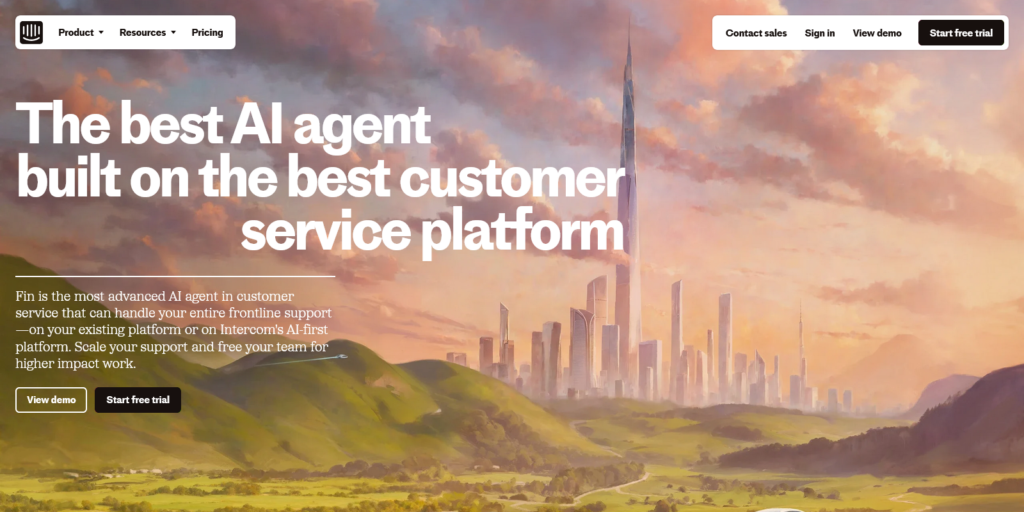 Intercom The best AI agent built on the best customer service platform