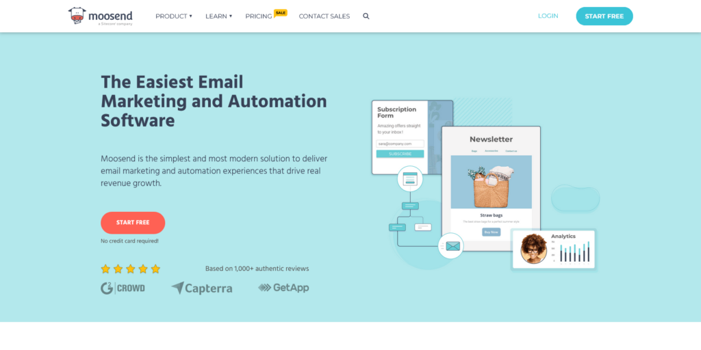 Moosend Email Marketing Software for Thriving Businesses