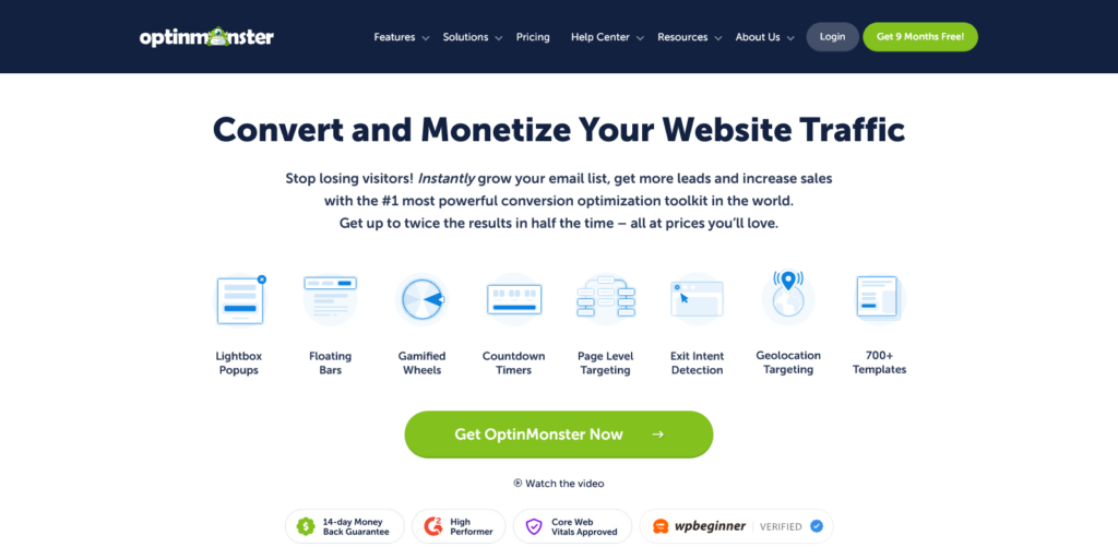 OptinMonster Most Powerful Lead Generation Software for Marketers