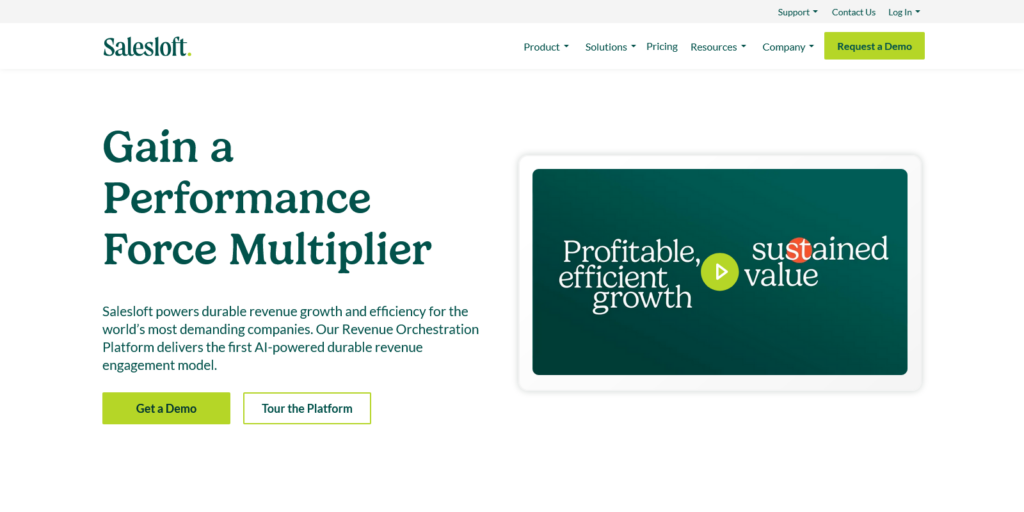 Salesloft The Leading Revenue Orchestration Platform