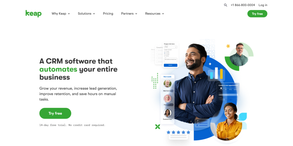 Small Business CRM Automation Keap