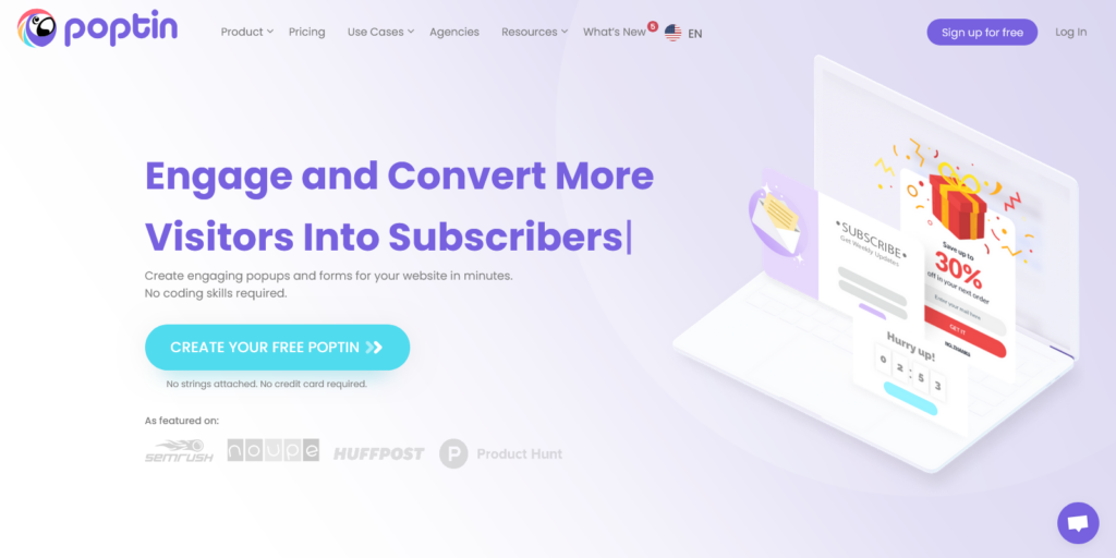 Smart Website Pop Ups Free Exit Intent Popups Inline Forms Poptin