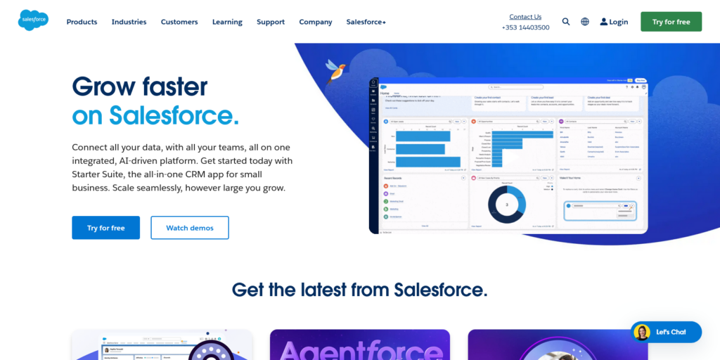 The Number 1 CRM Software Salesforce EMEA