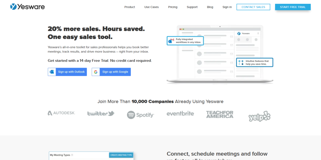 yesware email outreach tool