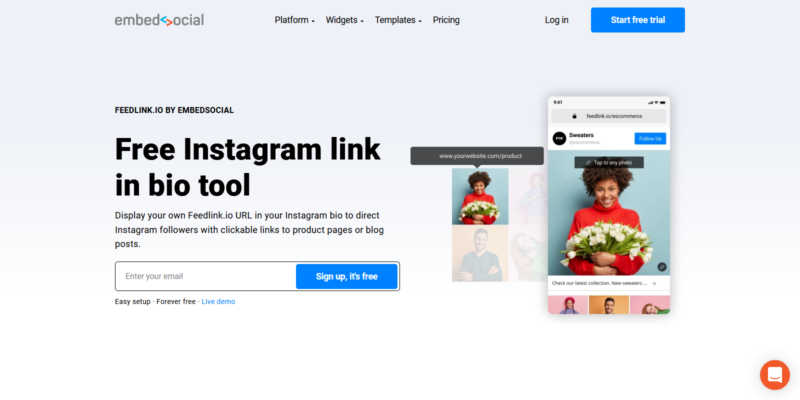 8 Best Free Link-in-Bio Tools for Instagram and TikTok visual data 6