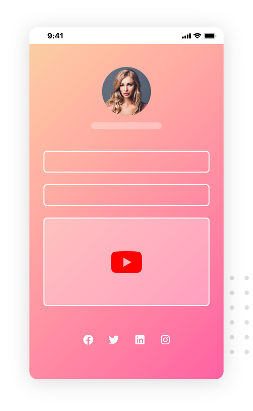 bio link tool drag and drop builder