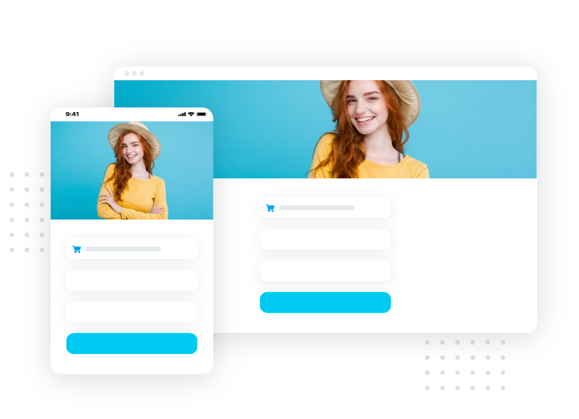 Landing page builder