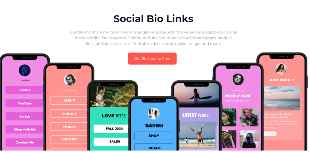 elink io bio link tool