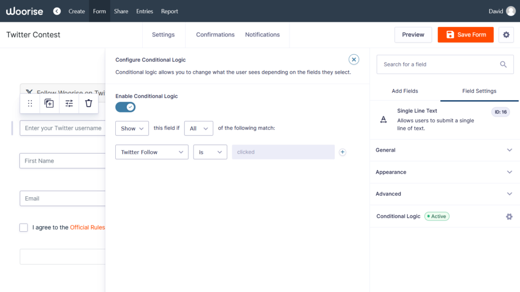 verify a social action by asking for additional details