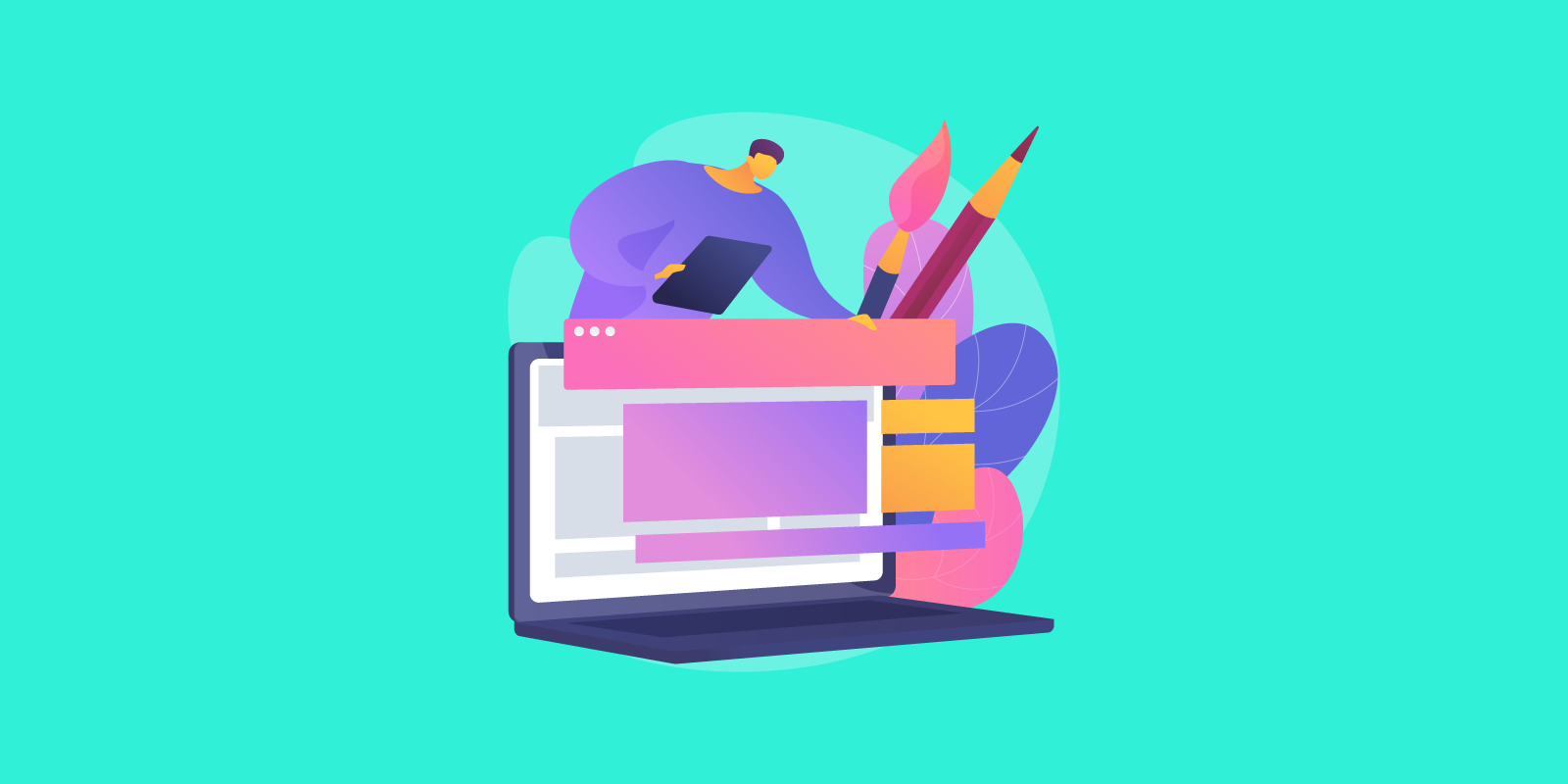 create a landing page