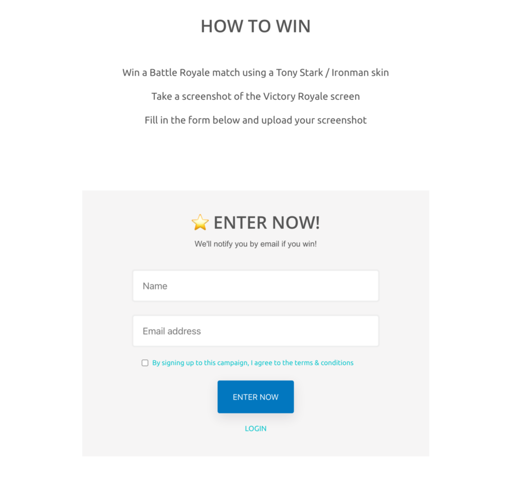 vyper giveaway example