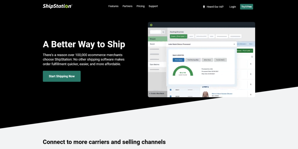 ShipStation Shipping Software for Ecommerce Fulfillment
