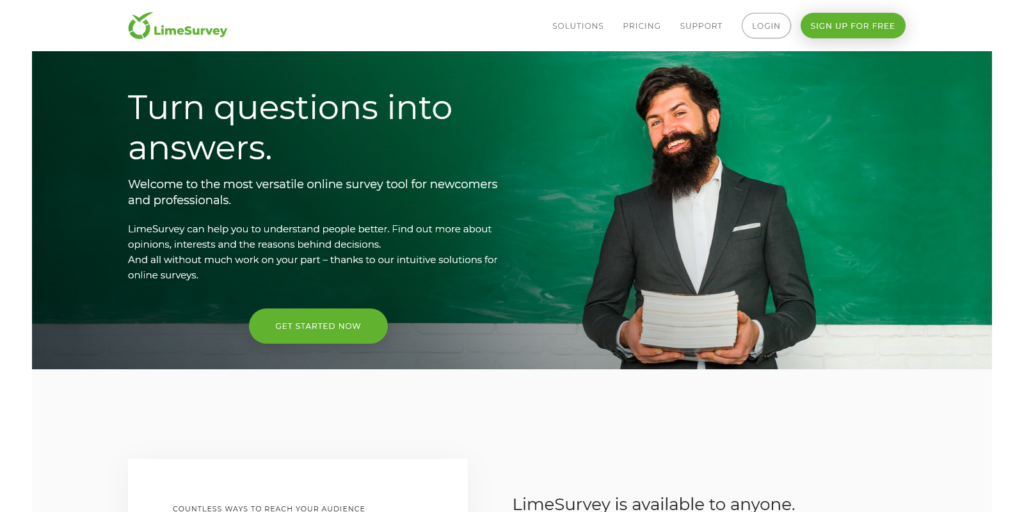 LimeSurvey Easy online survey tool