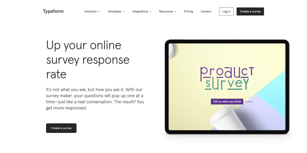 Survey Maker Create Free Online Questionnaires Typeform