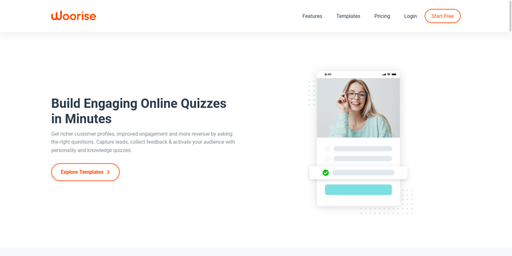 Quiz Maker – Create Free Online Quiz – Woorise