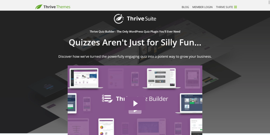 Thrive Quiz Builder Quizzes Arent Just For Silly Fun