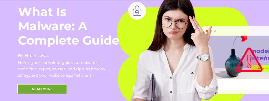 Crazy Domains Read More CTA example