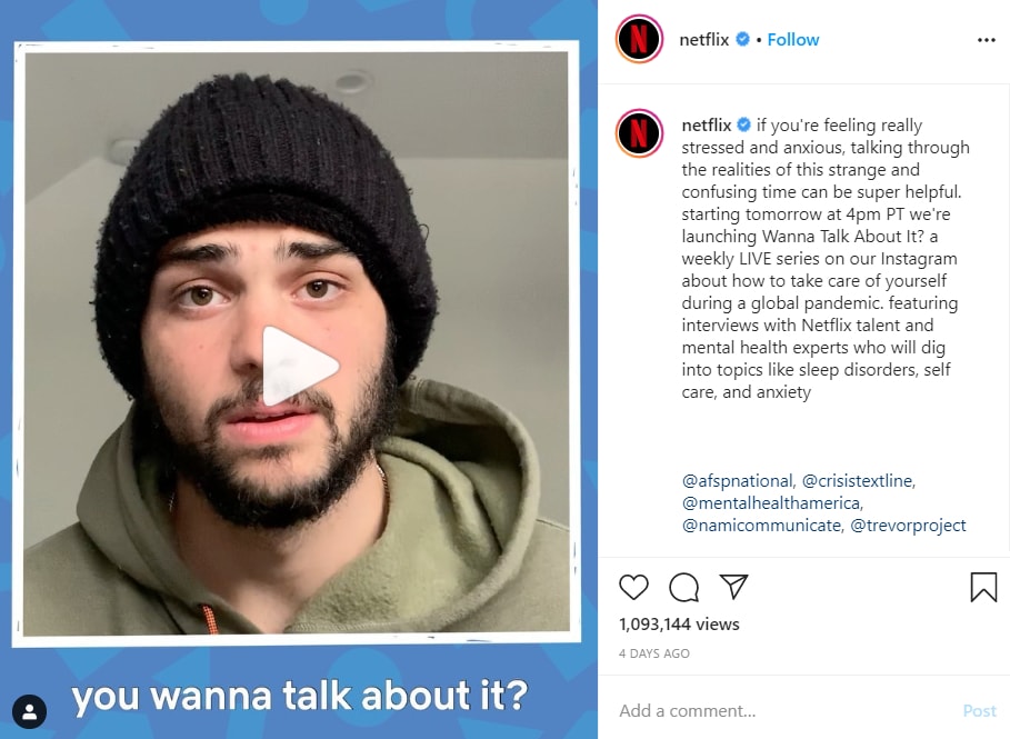 Netflixs Wanna Talk About It Campaign