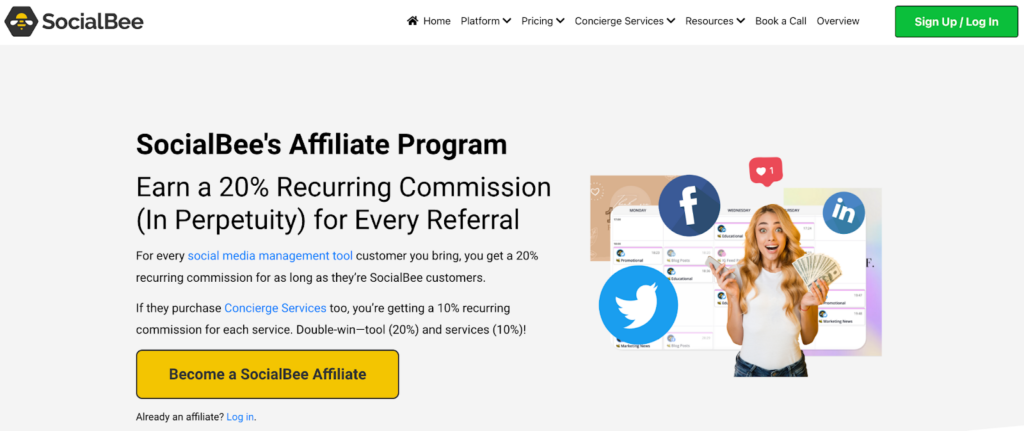 SocialBee.io affiliate program