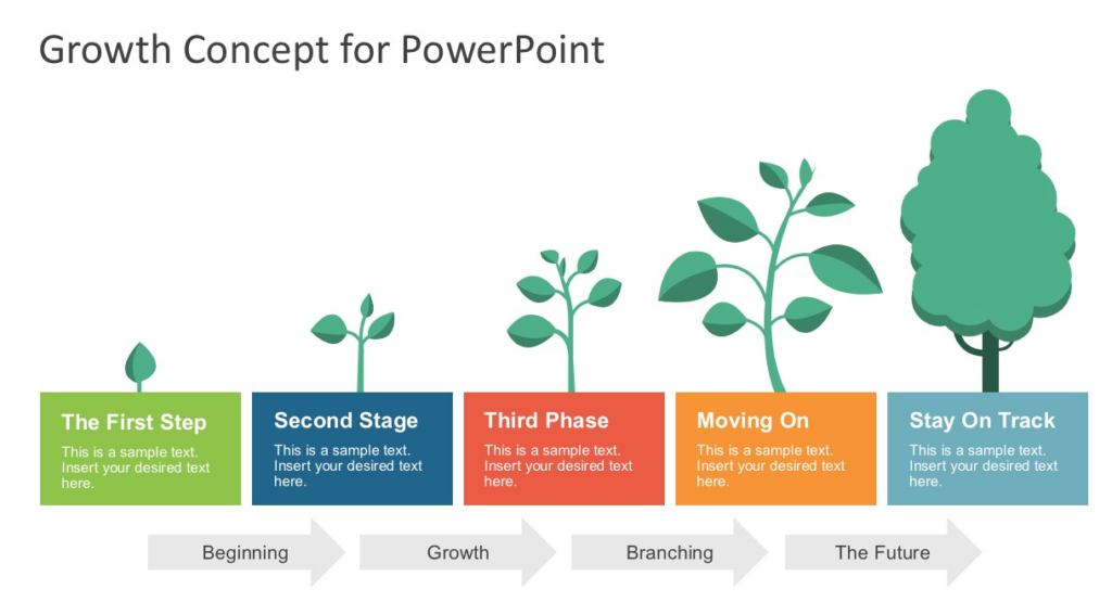 growth concept for powerpoint