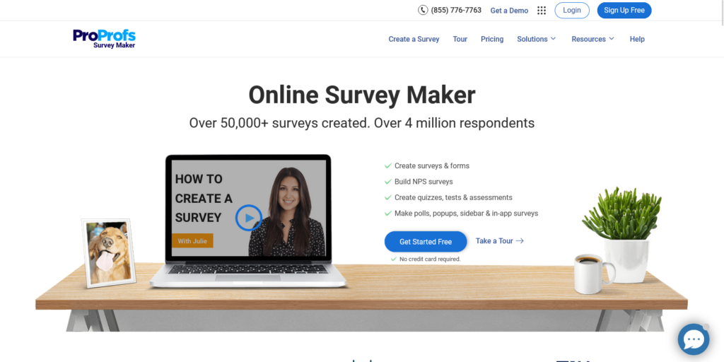 Free Online Survey Maker 1 Software for Surveys by ProProfs