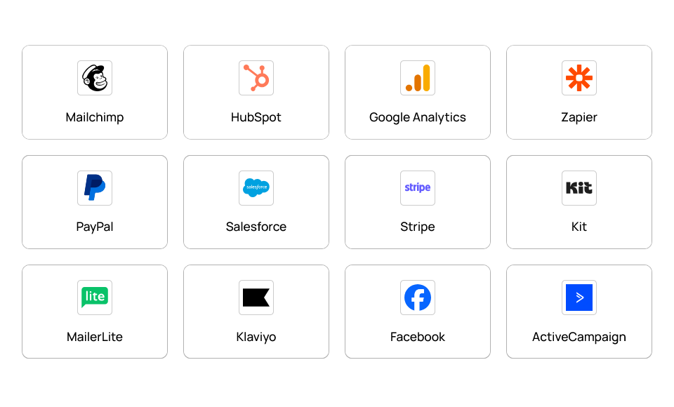 Woorise integrations