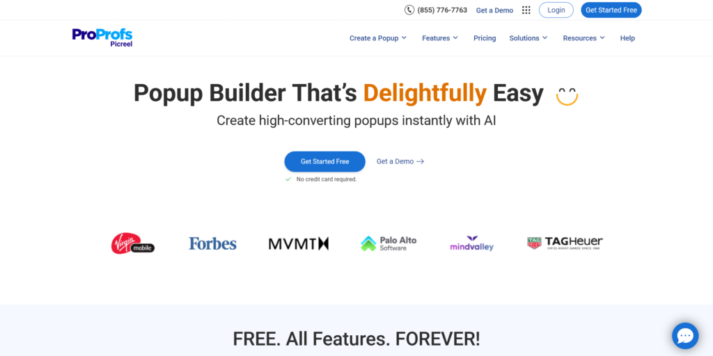 Picreel Popup Builder Best AI Popup Software to Boost Leads Conversions