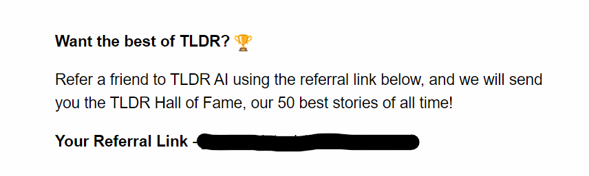 Industry newsletter lead magnet example