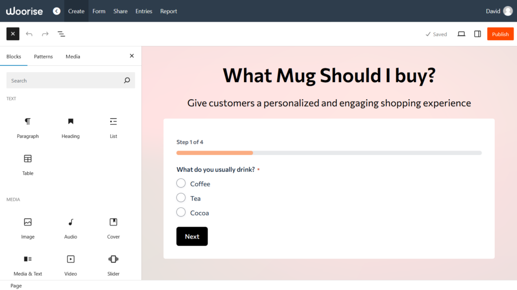 landing page builder