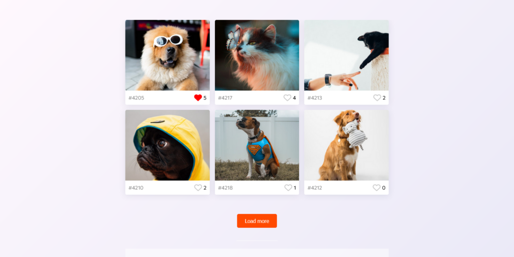 photo voting contest