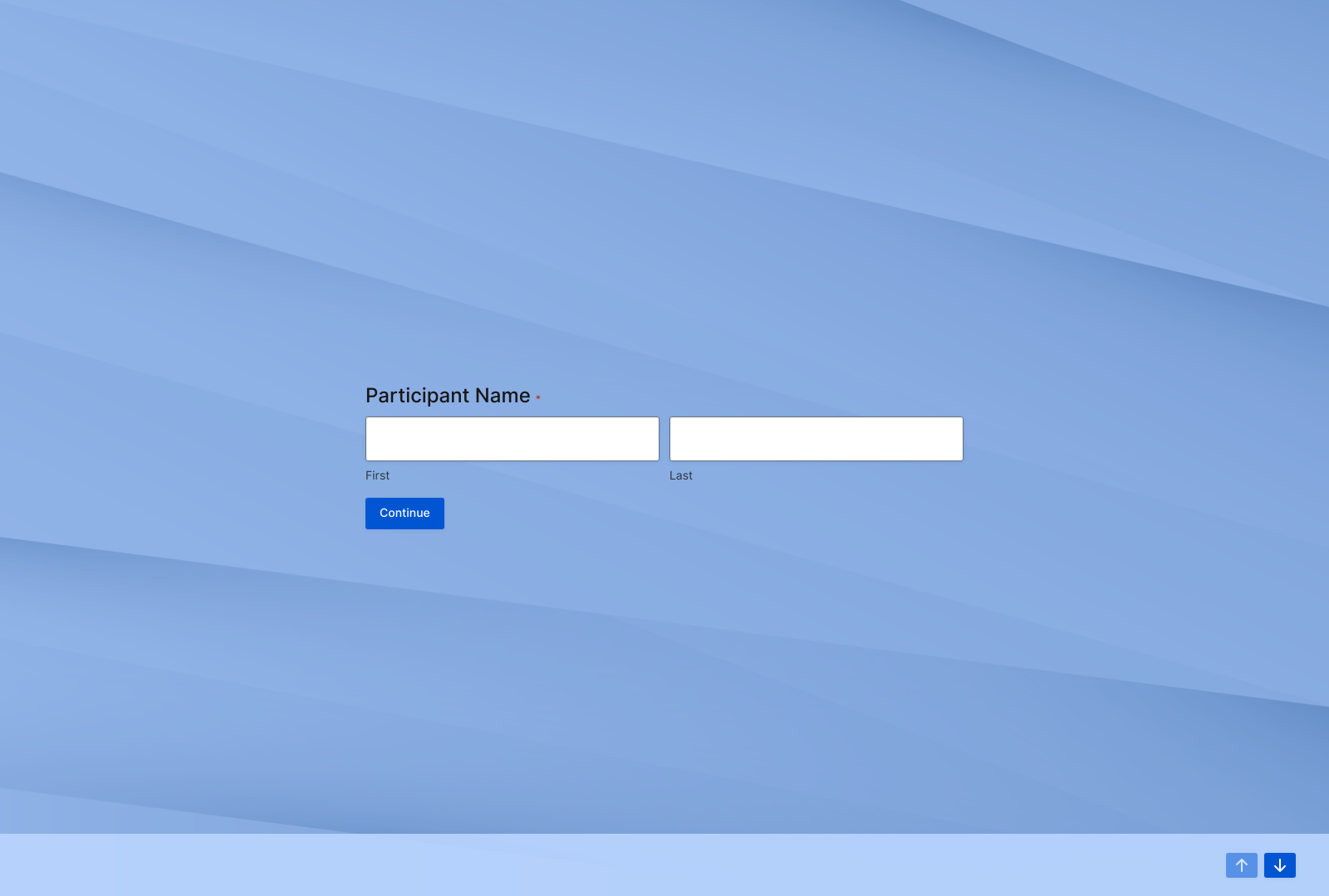 Beta Product Feedback Survey Template with fields for user input and submit button.