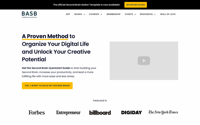 Building a Second Brain