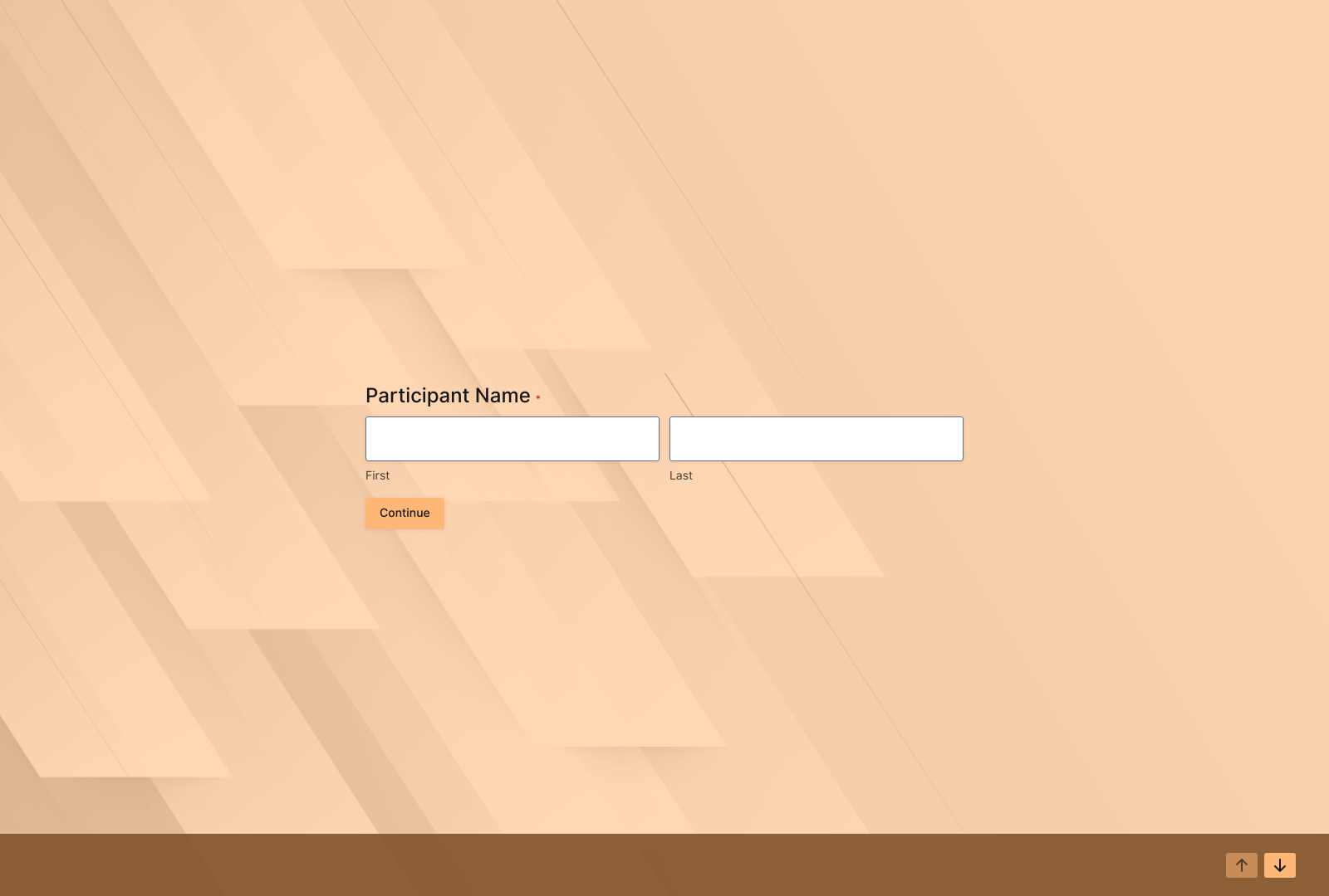 Screenshot of Commercial Radio Recommendation Quiz Template with fields and buttons for user interaction.