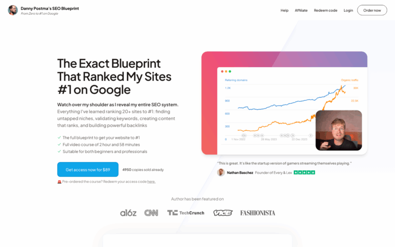 Danny Postma SEO Course