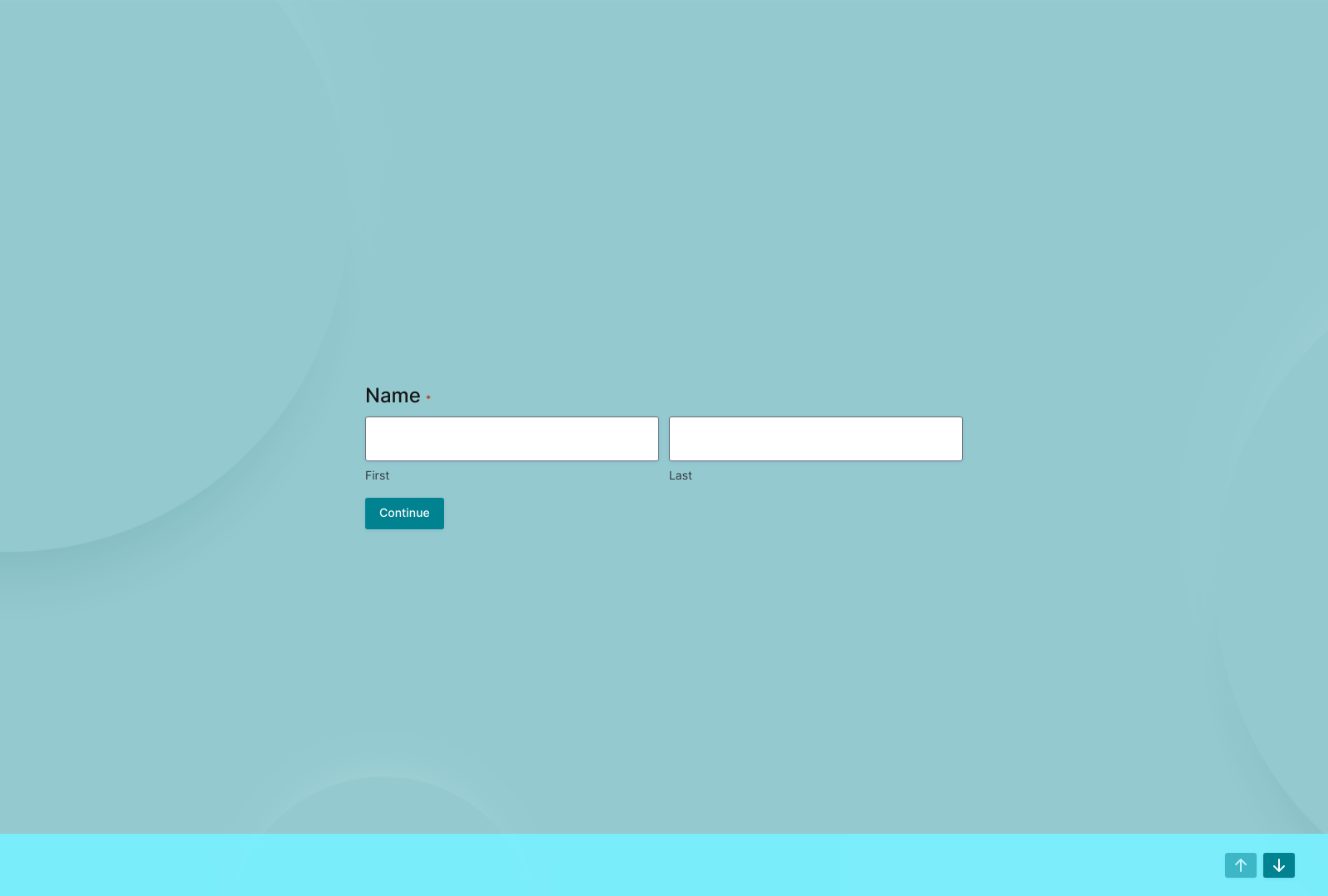 Digital Marketing Quiz Template showing fields for questions and answers with customizable layout.