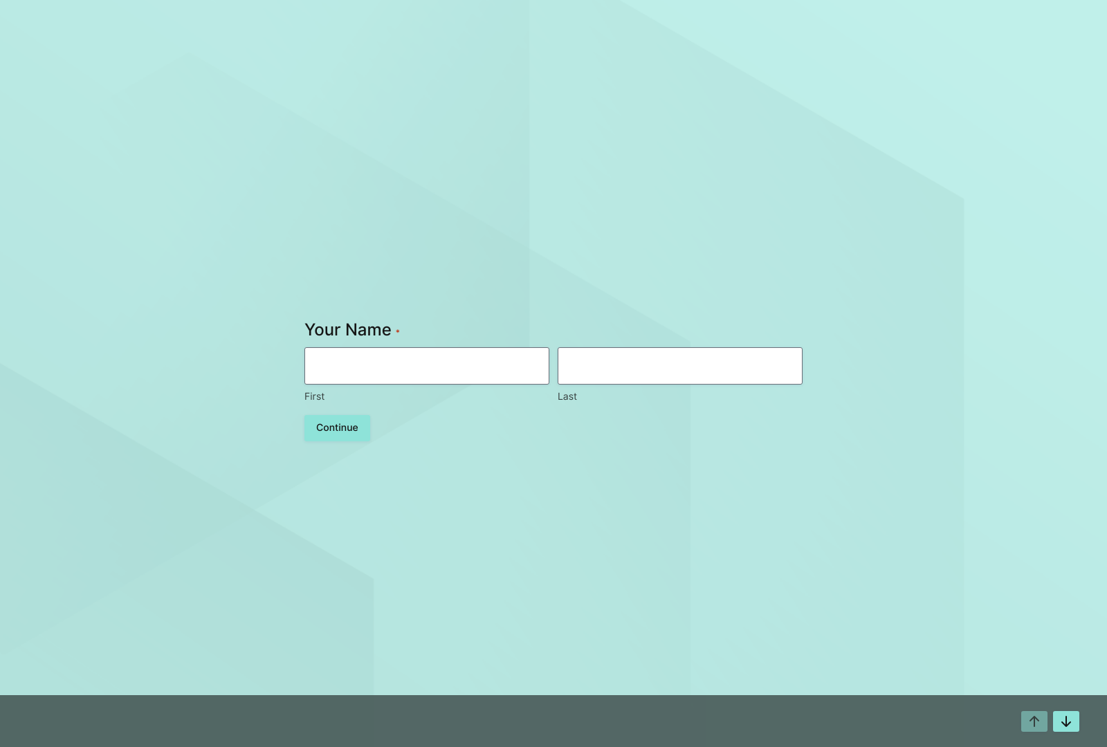 Electric Scooter Recommendation Quiz Template with fields and buttons for personalized results.