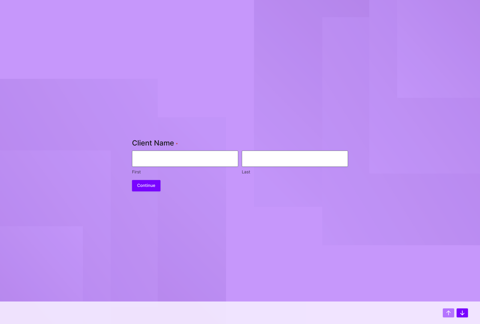 Fitness Questionnaire Form Template with fields for exercise habits and nutrition, buttons for submission.
