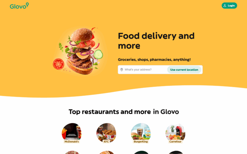 Glovo Mobile App