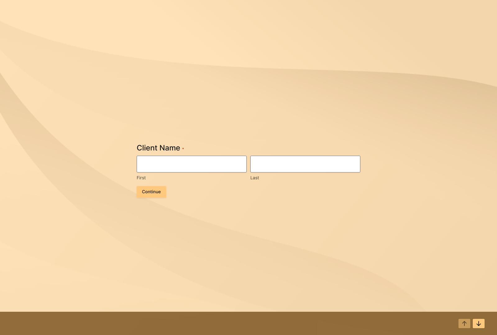 Land Surveyor Estimate Form Template with fields for client details, service description, and estimated costs.