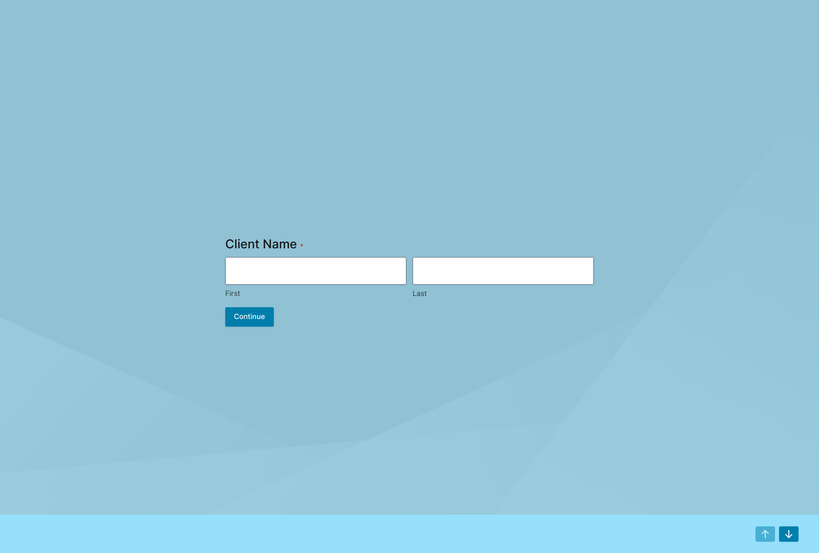Quantity Surveyor Estimate Form Template showing fields for project details and cost estimates.