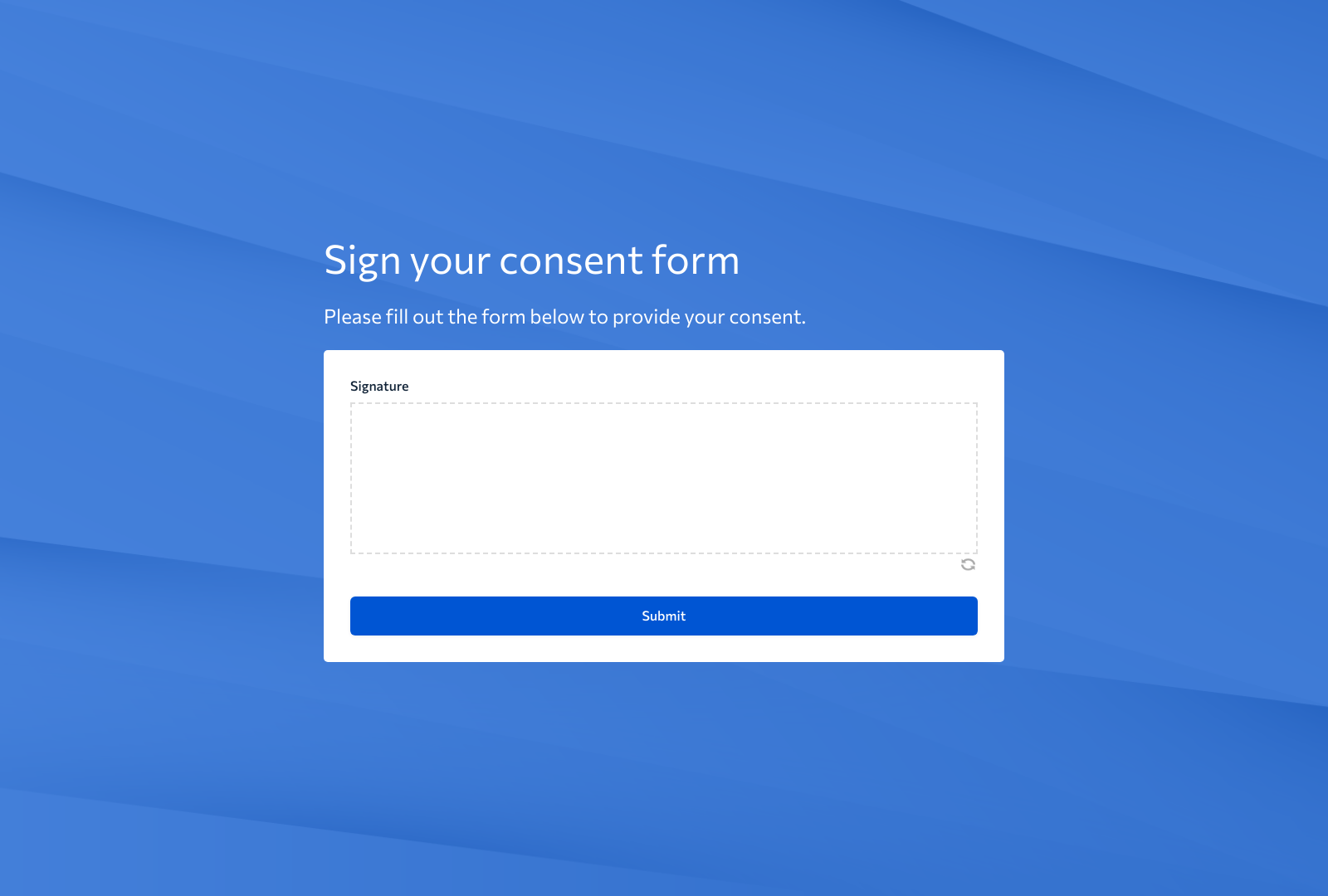 Signature Form Template showing fields for name, email, and digital signature with submit button.