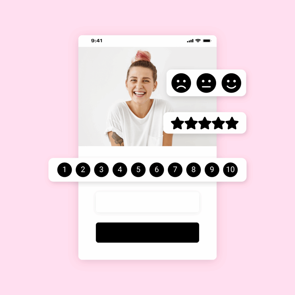 Surveys to understand customer needs